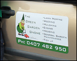 Car Magnets for Garden Gnome
