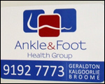 Ankle and Foot Car Magnets